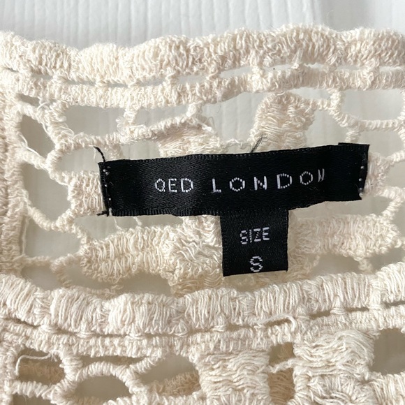 *SALE! MUST GO!* QED London Crochet Top - Picture 2 of 3